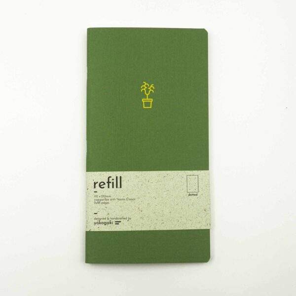 Nooto refill adorned with icon